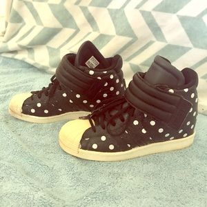 Adidas superstar platform wedge